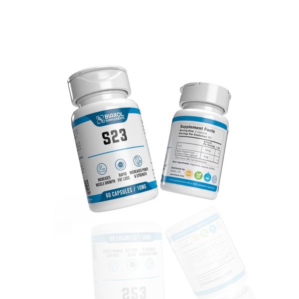 para deportistas | S23 10 mg Biaxol Supplements embalaje | foto |