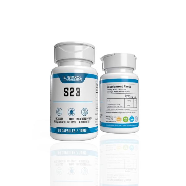 para deportistas | S23 10 mg Biaxol Supplements embalaje | foto |