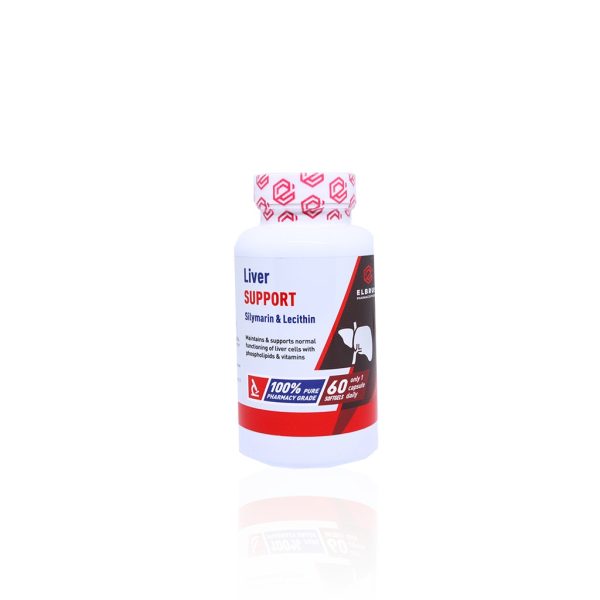 para deportistas | Liver Support (Silymarin & Lecithin) Elbrus Pharmaceuticals embalaje | foto |