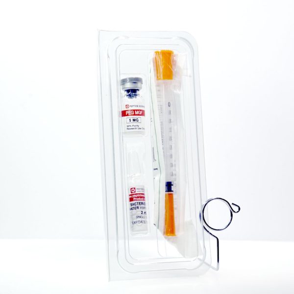para deportistas | PEG MGF 5 mg Peptide Sciences embalaje | foto |