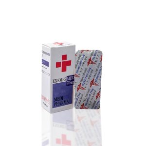 para deportistas | ExemesMed 25 mg MediPharma embalaje | foto |